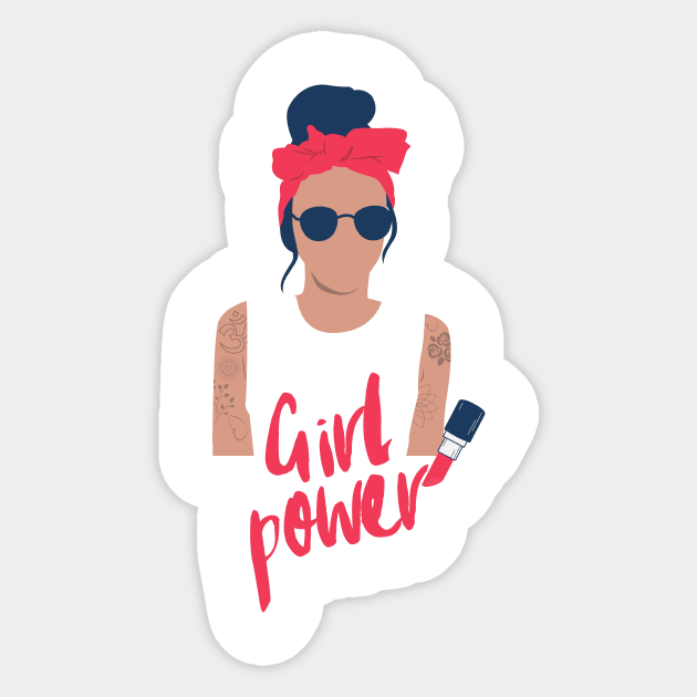 Girl Power Sticker by Grüberli